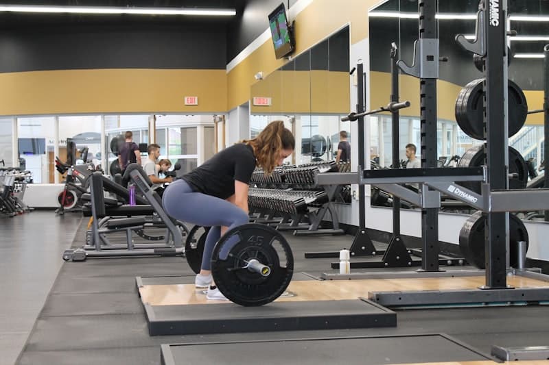 Person doing a deadlift in a gym — comparing plant vs whey protein for muscle growth