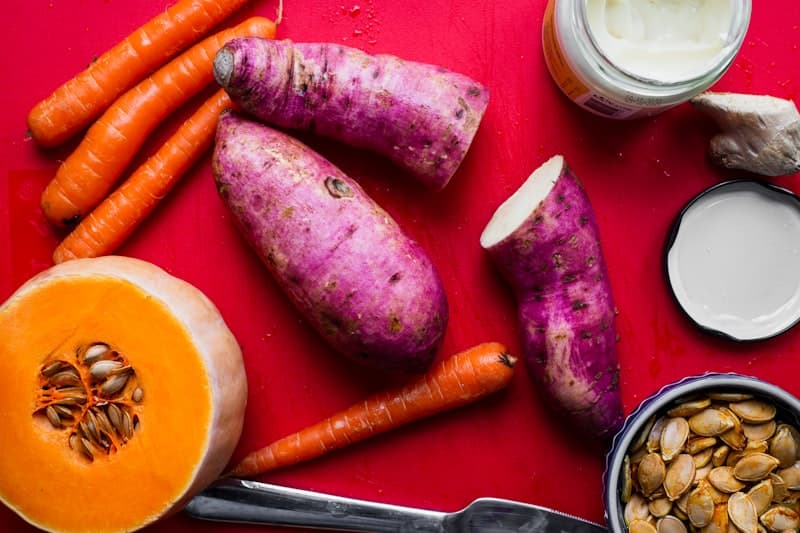 Portion guide for diabetics — recommended serving sizes of sweet potato and white potato by cooking method